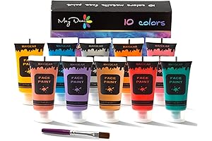Maydear Alcohol-Activated Body Paint Set for Artistic Expressions