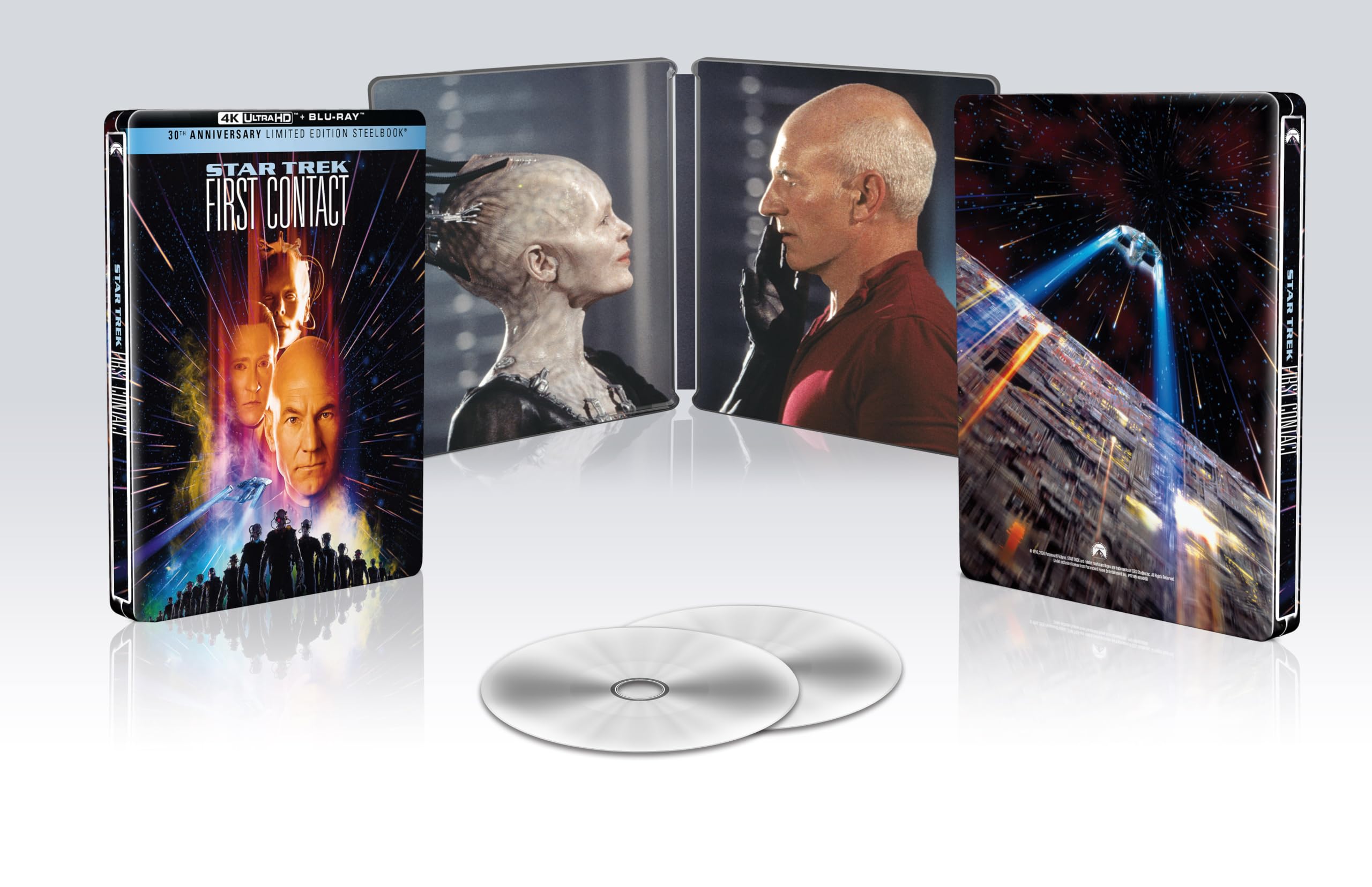 Star Trek: First Contact 30th Anniversary Steelbook [Blu-ray] [Region Free]