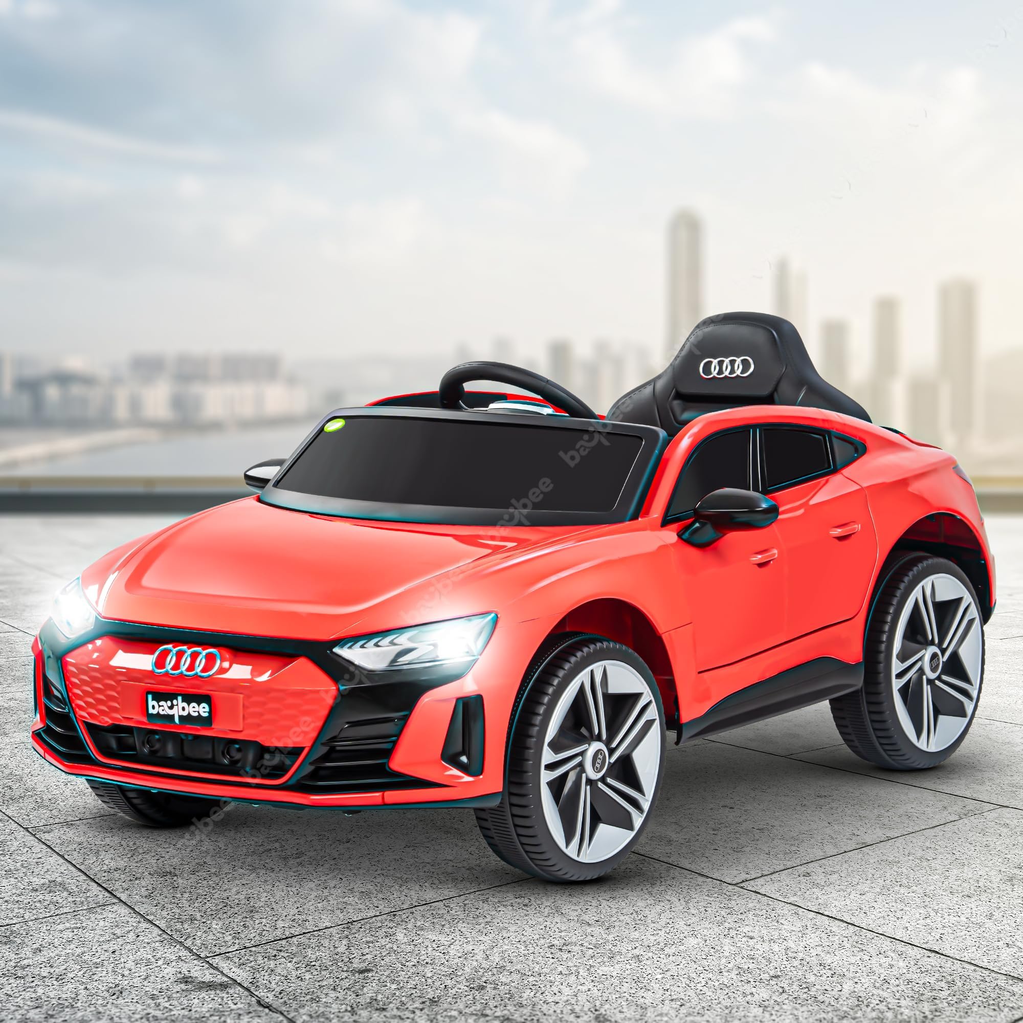 Chargeable Electric Car For Kids In Red Color With Music main image 0