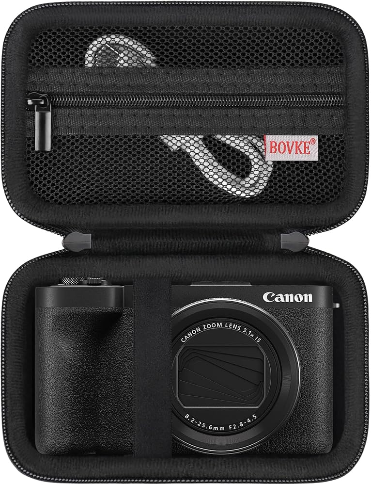 Amazon.com : BOVKE Travel Case for Canon PowerShot V1 Hybrid