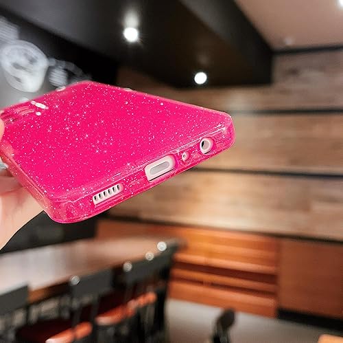 Miniatura 6 de MINSCOSE Funda compatible con Samsung Galaxy A23 5G, bonita funda delgada con purpurina fina, a prueba de golpes, de TPU para mujeres y niñas, para