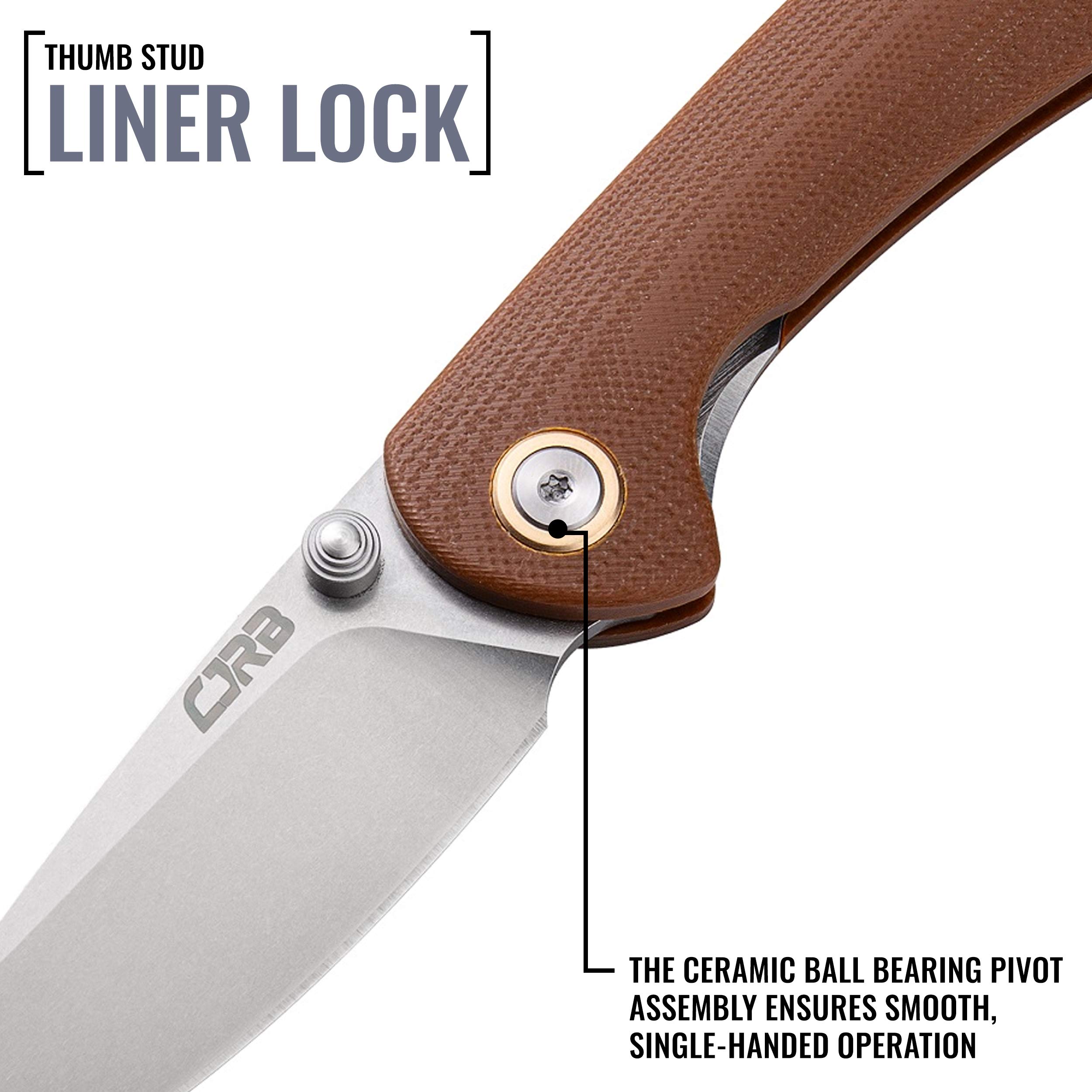 Amazon.com: CJRB J1912S-BNC Small Feldspar Folder 3.2 in Blade