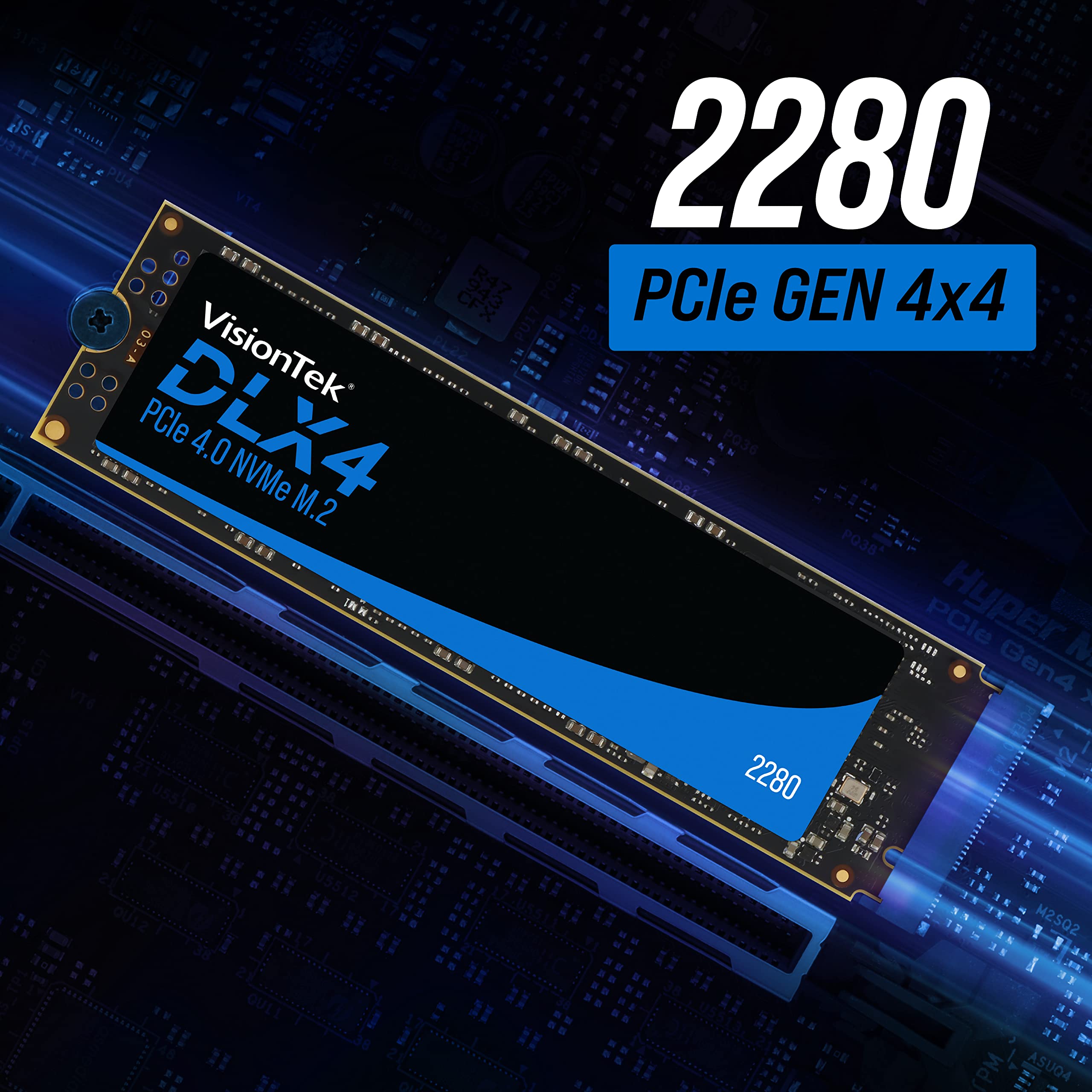 Amazon.com: VisionTek 2280 M.2 DLX4 SSD - 2TB - PCIe Gen 4.0 x4