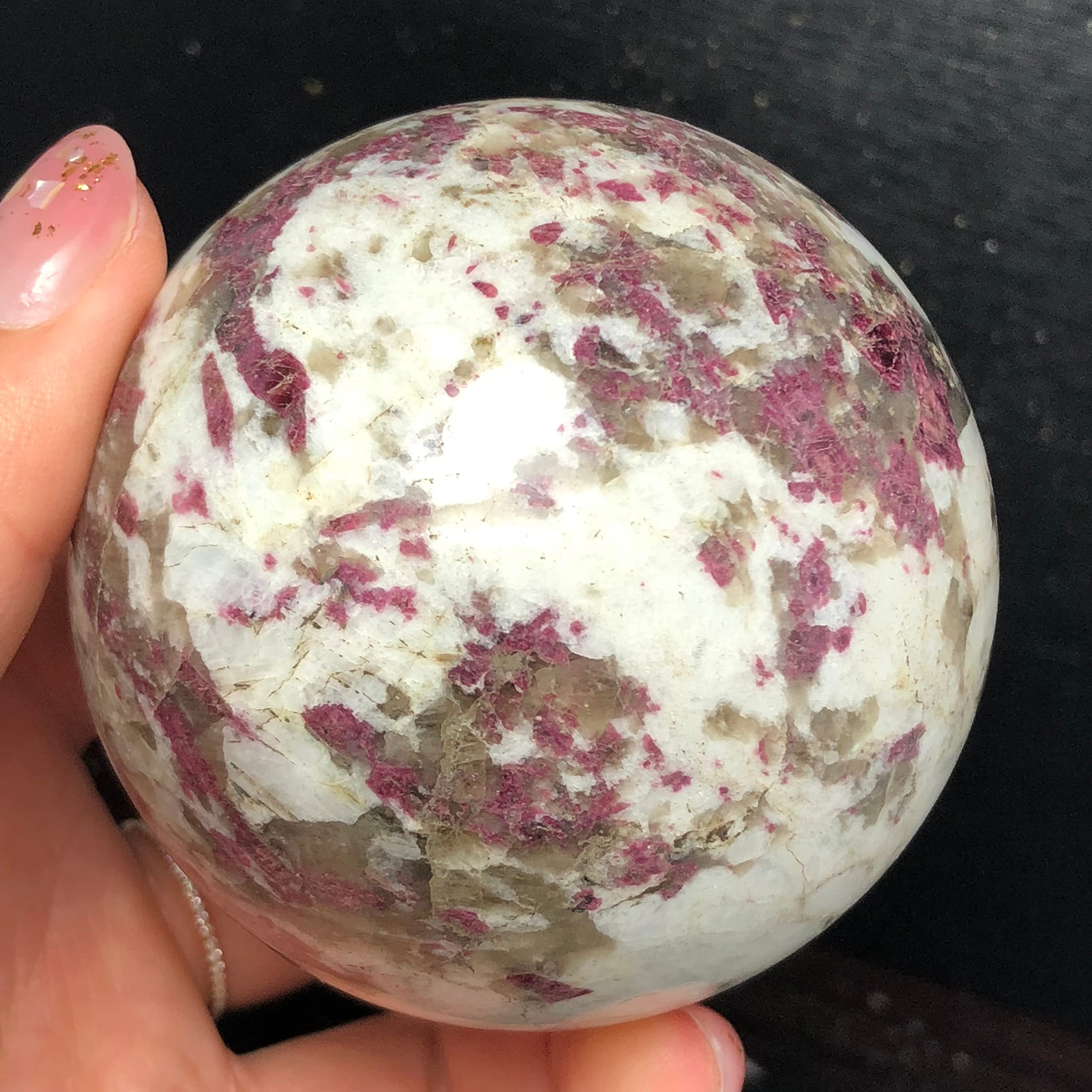 Cristallo Naturale Ruvido Decorazione for la casa Pietra di Cristallo Naturale Sfera Sfera Gemma Ideale for la Decorazione Domestica Pietre di Pietra Collezioni di casa