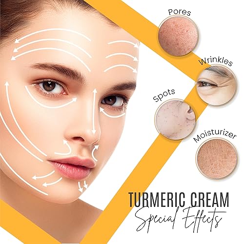 Miniatura 5 de DERMAXGEN Cúrcuma  30 de vitamina C que aumenta el brillo hidratante y reparadora de la piel hidratante con ingredientes orgánicos crema facial