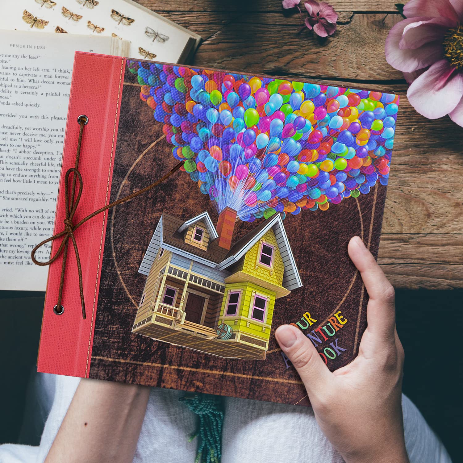 Libro Fotografico Di Grandi Dimensioni In Legno Naturale Copertina Album Fotografici Nozze Libri Fogli Stile Carta Rilegatura 215516718 - Foto 9