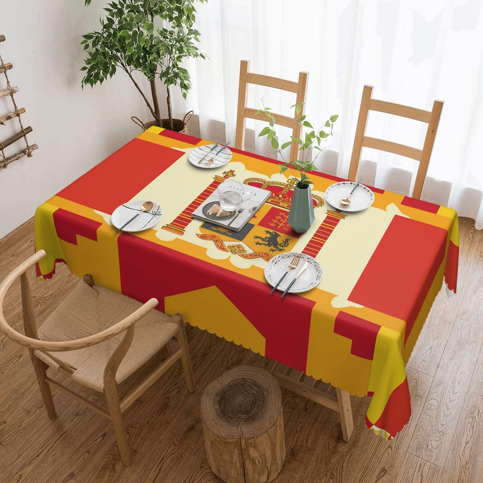 Nappe espagnole résistante à l'huile pour protéger votre table des taches de graisse