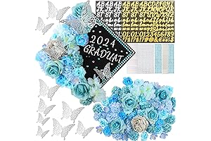 Decorate 58Pcs Grad Cap Art DIY Decoration Kit