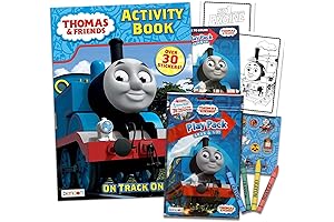 Thomas the Train Coloring and Activity Book Set for Limitless Creative Playtime