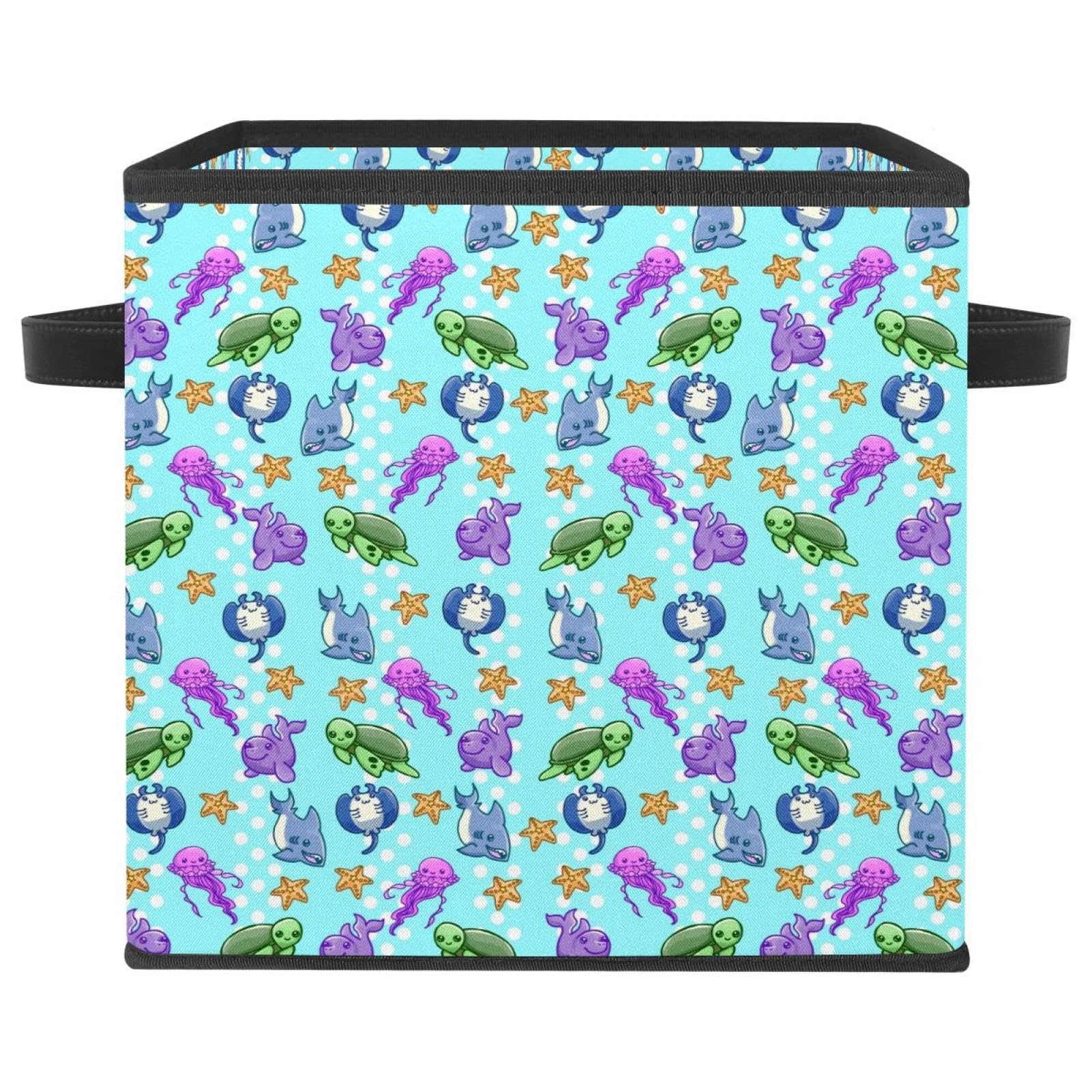 Organiseur en tissu méduse pour ranger les jouets de la chambre d'enfant avec style