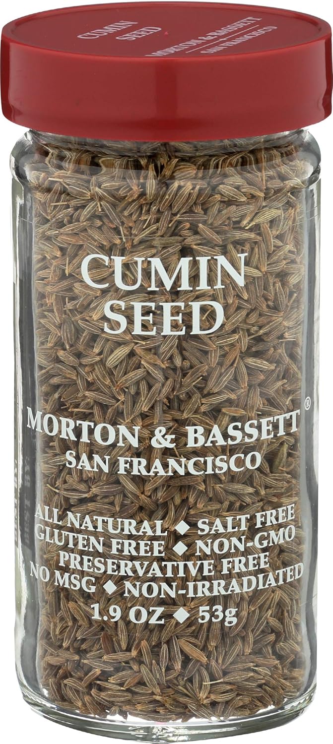 Morton & Basset Spices, Cumin Seed, 1.9 Ounce (Pack of 3)