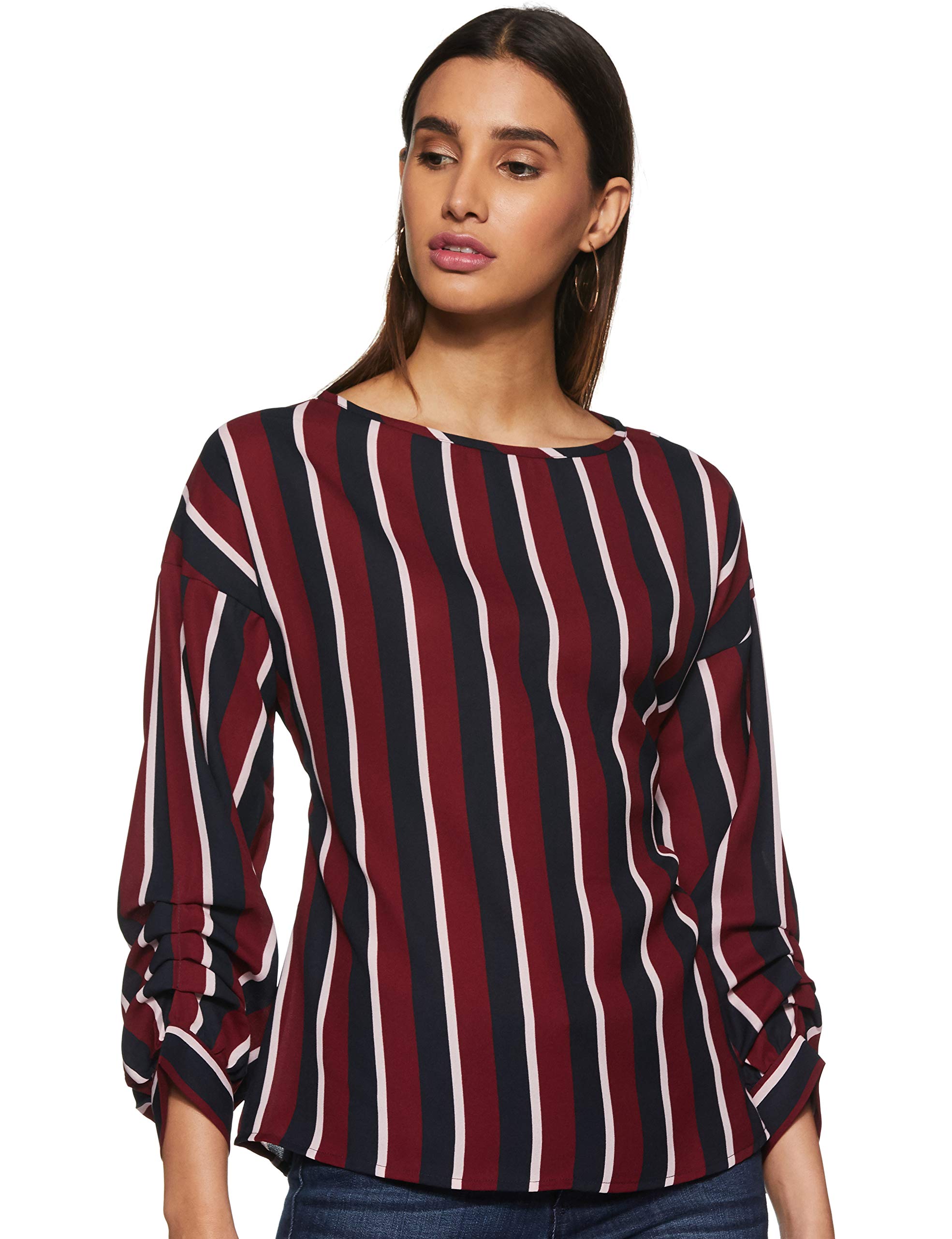 Women's Striped Regular Top