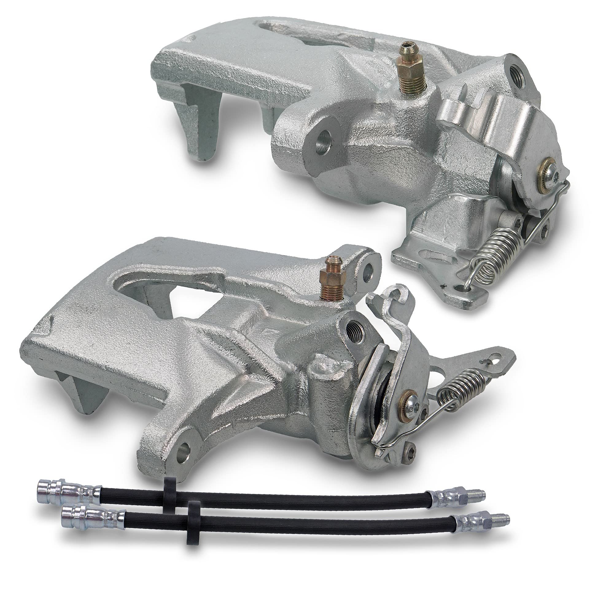 BESTPRICE 2x pinza freno posteriore destra e sinistra incl. tubo freno, compatibile con FORD MONDEO Mk3 Turnier (BWY)
