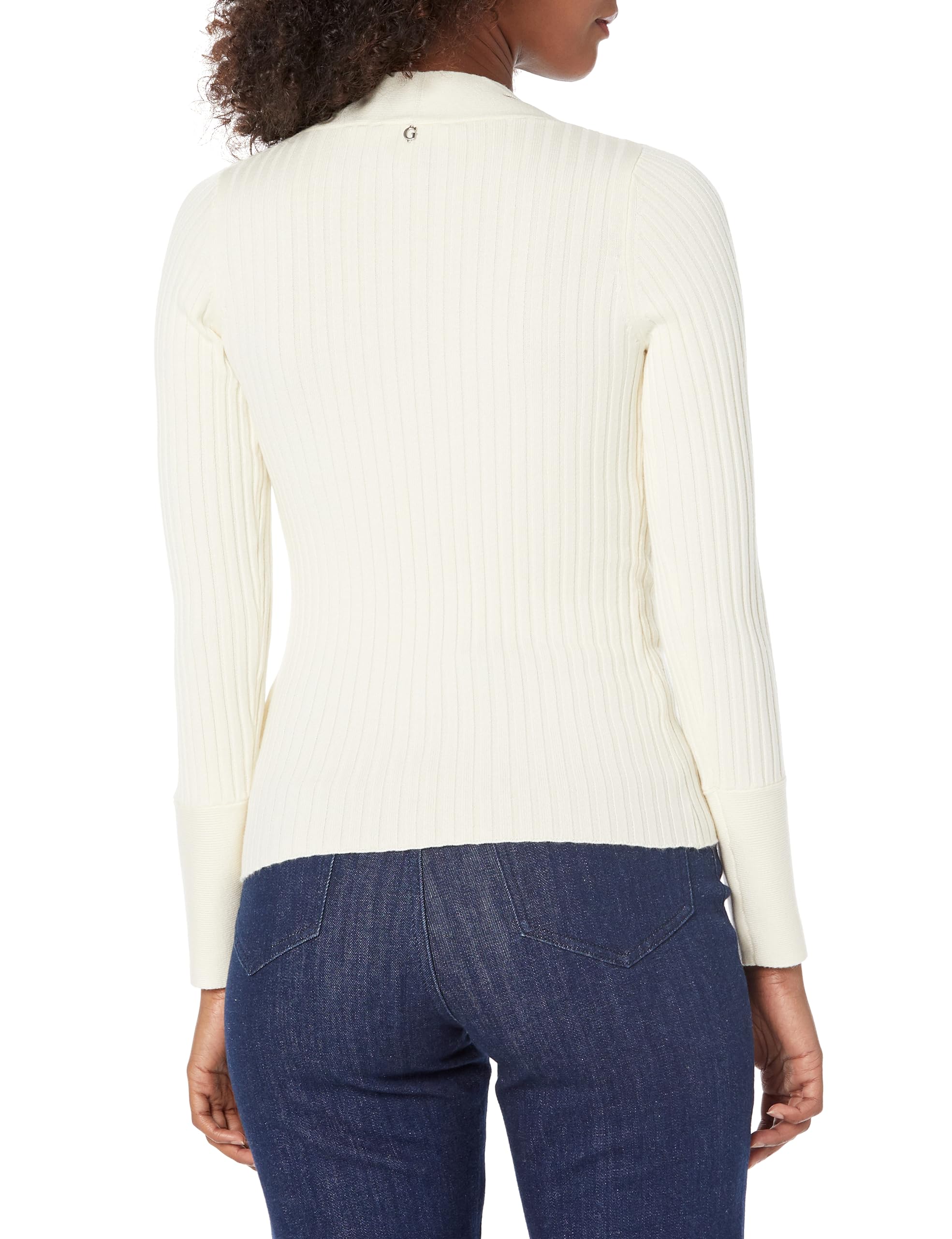 Guess Long Sleeve V Neck Aline Sweater Suéter Mujer