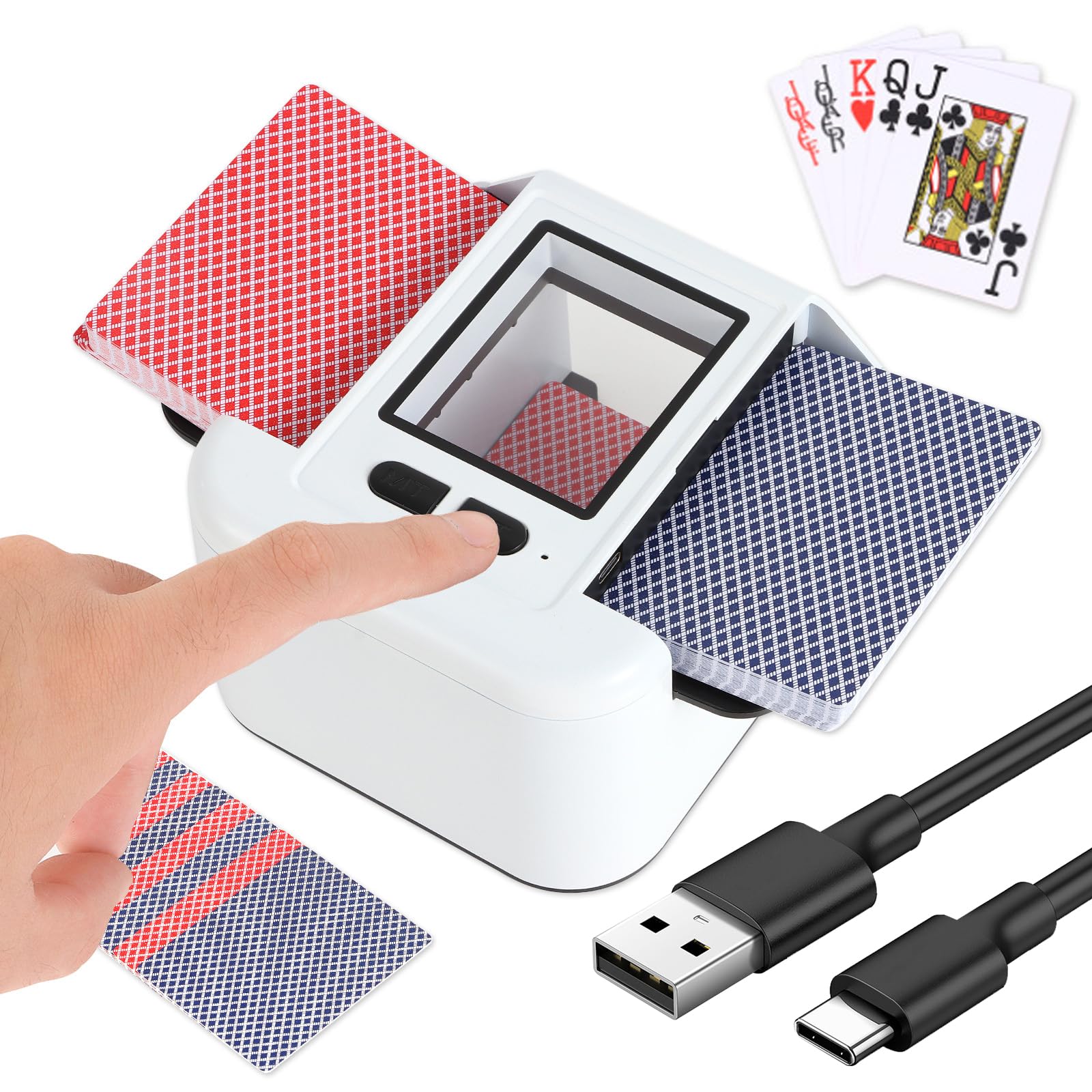 Mélangeur de cartes automatique pour vos soirées de jeux en famille