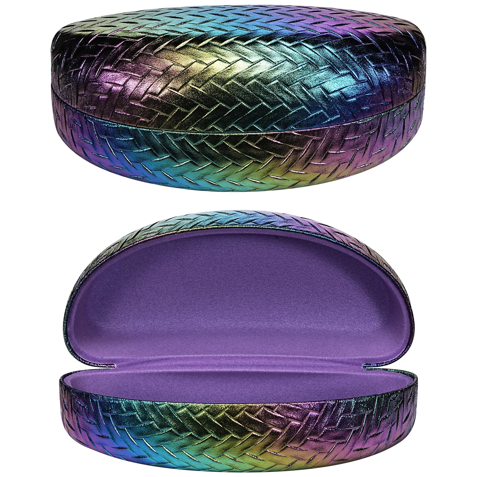 Molshinehard Shell Sunglasses Case Pu Leather Large Glasses Case