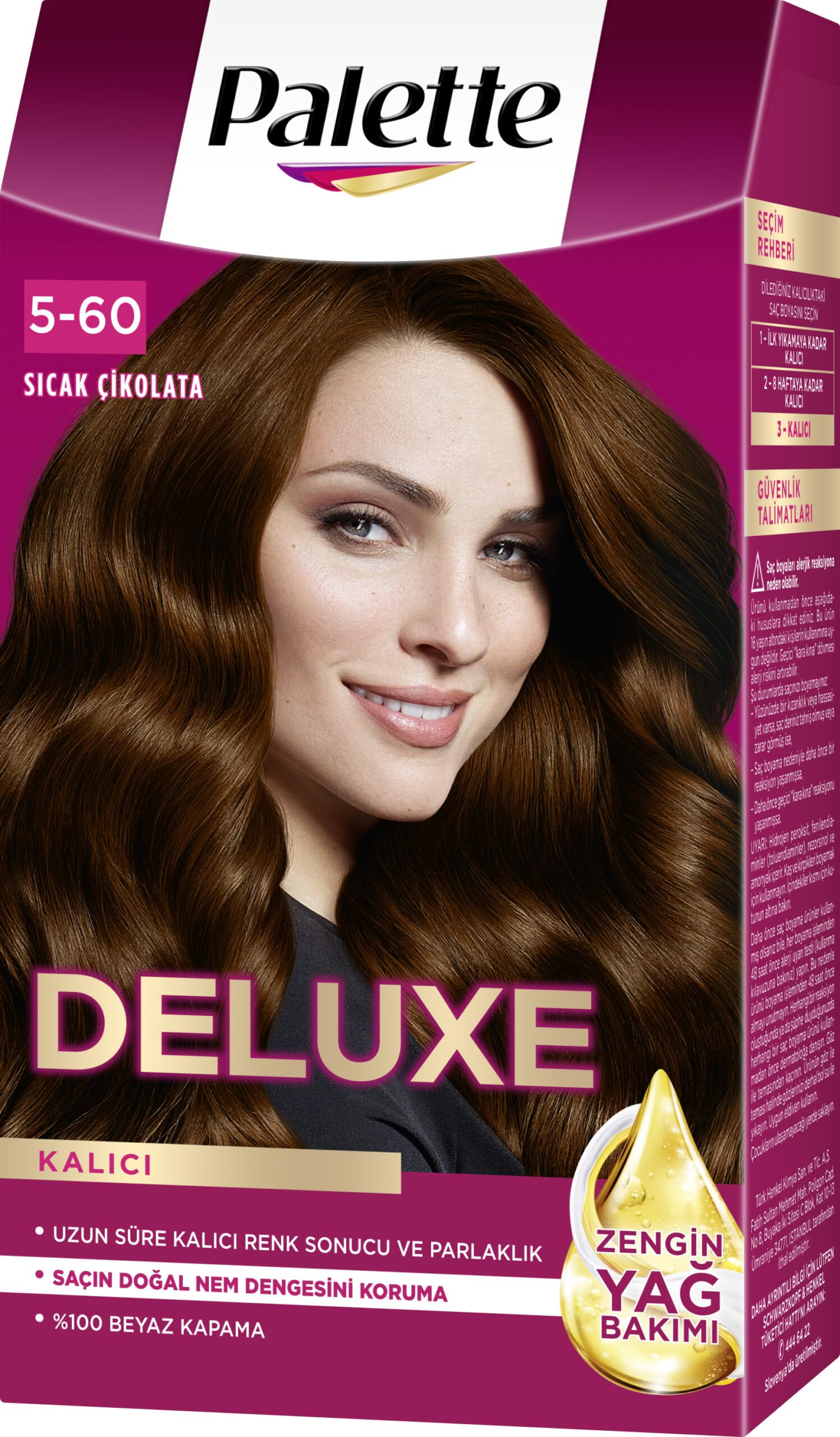 Palette Deluxe 5-60 Sicak Çikolata Saç Boyası