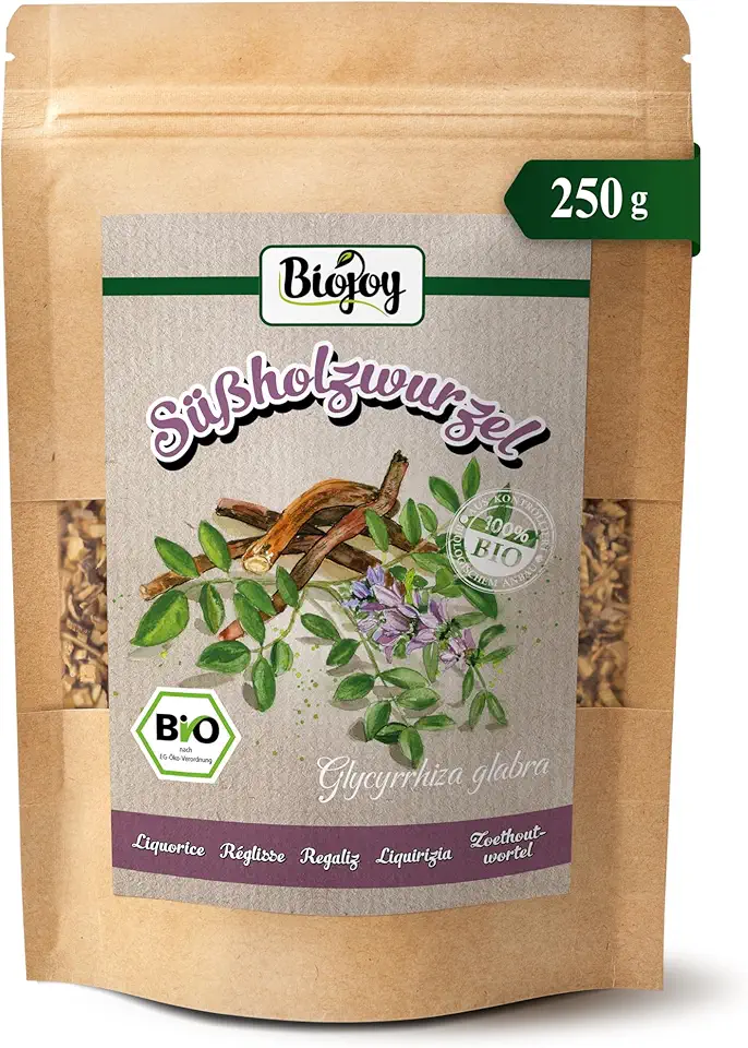 Ekologisk torkad lakritsrot