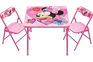 Minnie Mouse Activity Table and Chair Set for Girls