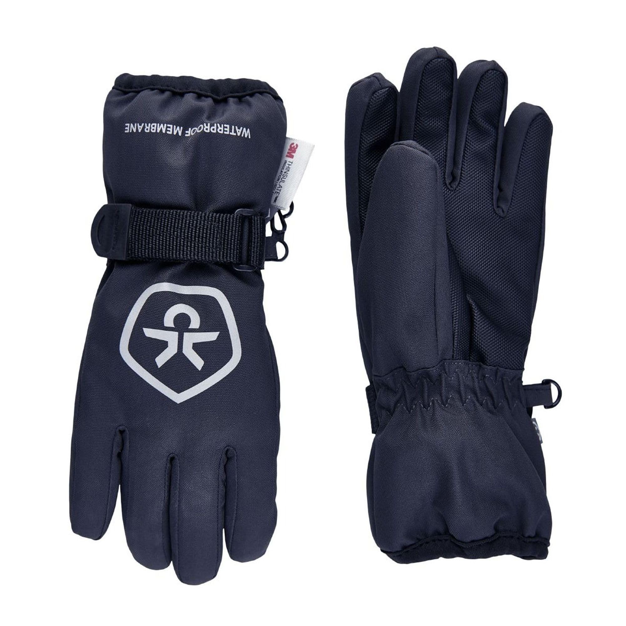 Color Kids Kids Gloves 2 Blau - Thinsulate™ Warme wasserdichte Kinder Handschuhe, Größe 8-10 Jahre