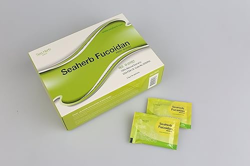 Miniatura 8 de SeaHerb 100% Natural Brown Seaweed Extracto Fucoidan USFDA Pasado (Código ID 2030950) Tipo de polvo (1.76 oz)