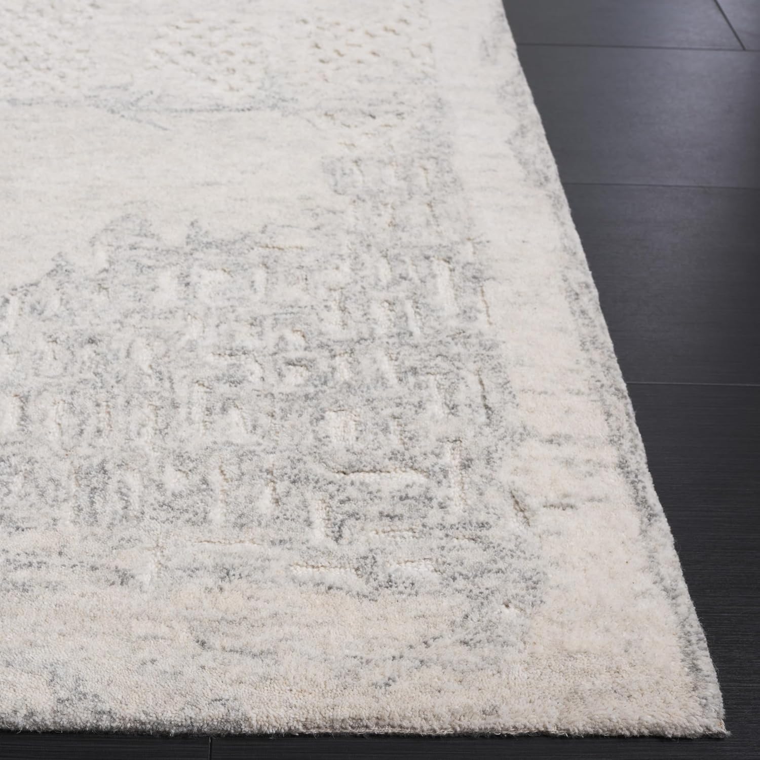 SAFAVIEH Harvest Collection Runner Rug - 2'3" x 9', Taupe & Grey, Handmade Wool, Ideal for Living Room, Hallway, Foyer, Bedroom (HVT104E-29)