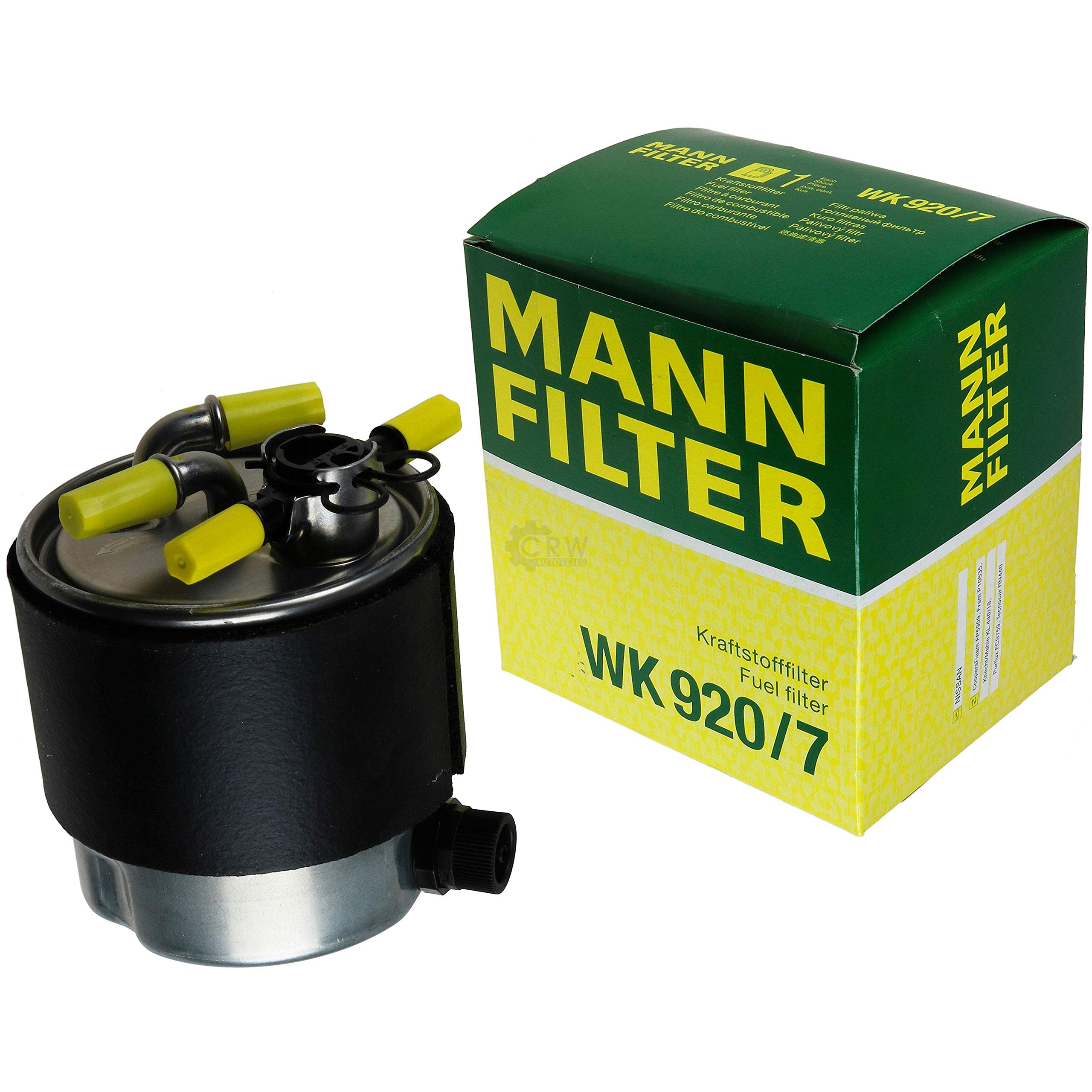 Paquete de inspección Kit de mantenimiento de filtros con filtro de aceite W 79, filtro de aire C 2420, filtro de combustible WK 920/7, filtro de habitáculo FP 1936, tornillo de cierre