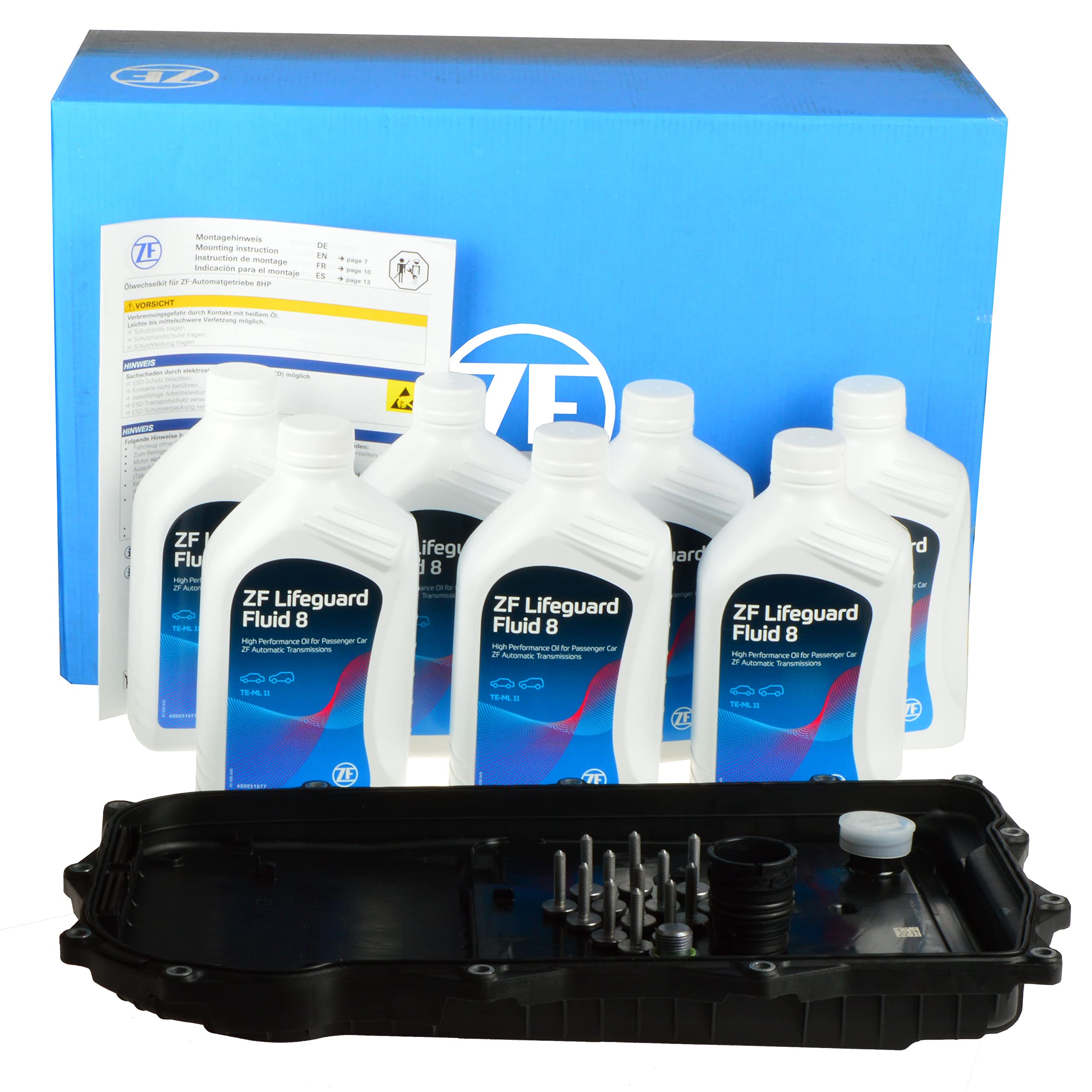 ZF1087.298.365 Oil Filters, Bue and White Box