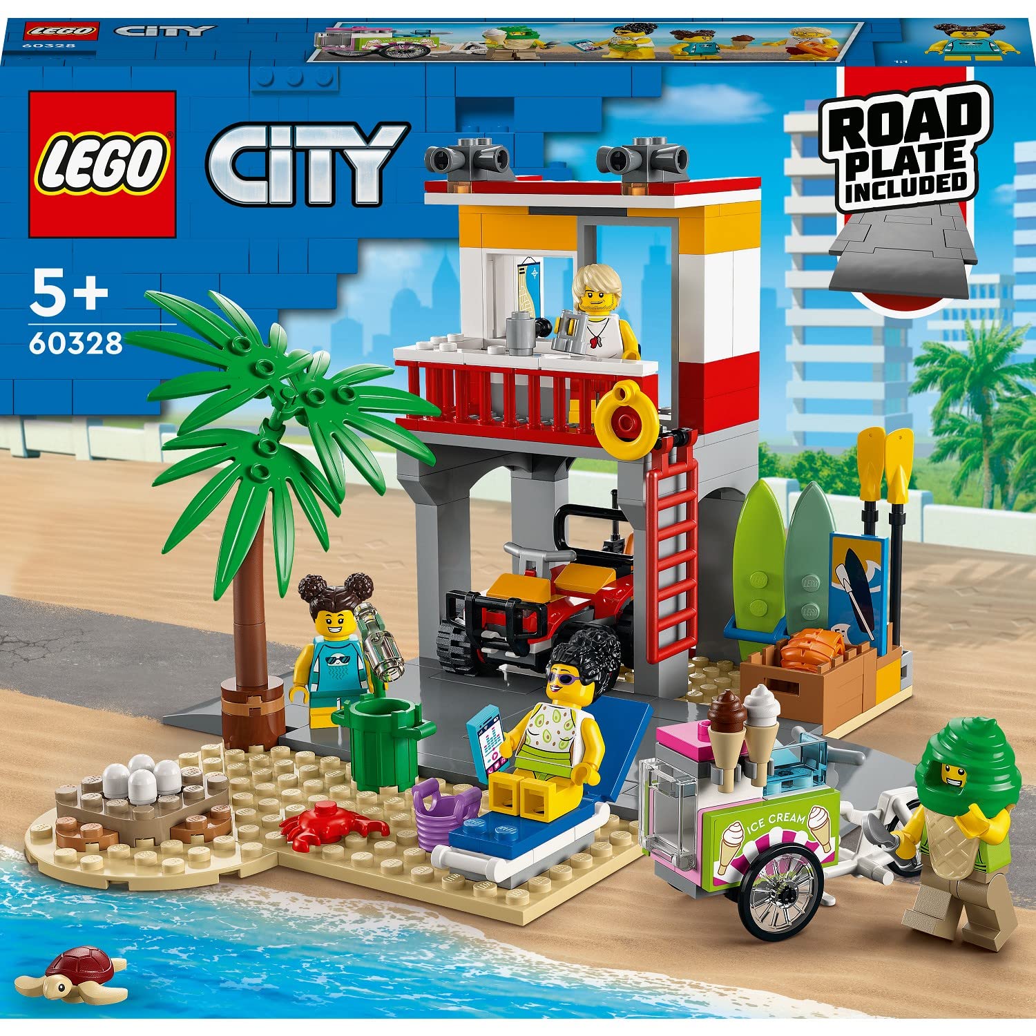 LEGO City Stanowisko ratownicze na plazy 60328