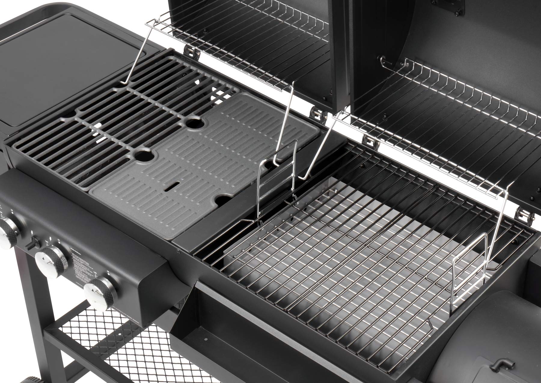 Fuego Grill gazowy i grill na węgiel drzewny Sierra firmy EL Grill Smoker BBQ