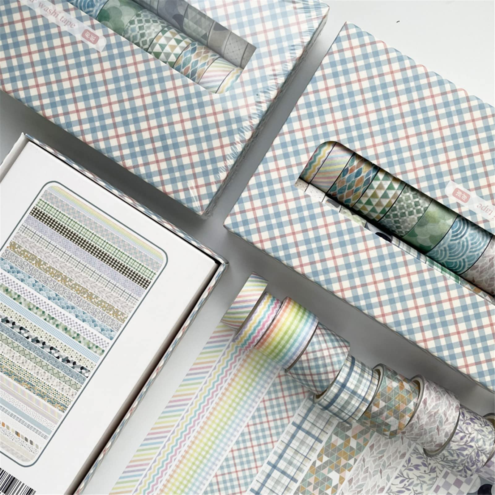 Lot De 30 Rouleaux De Ruban Adhésif Décoratif Washi Masking