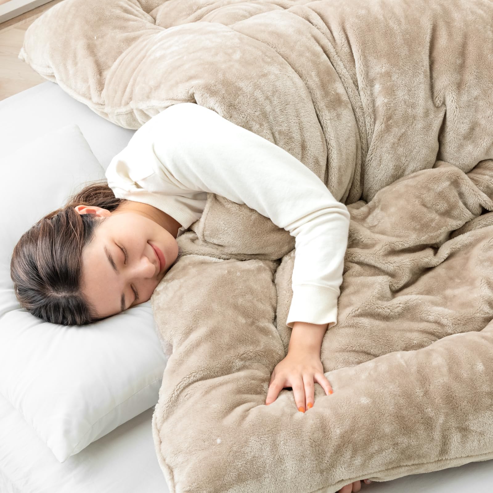 Amazon｜タンスのゲン もはや、こたつ。(R) 掛け布団 シングル 【中綿