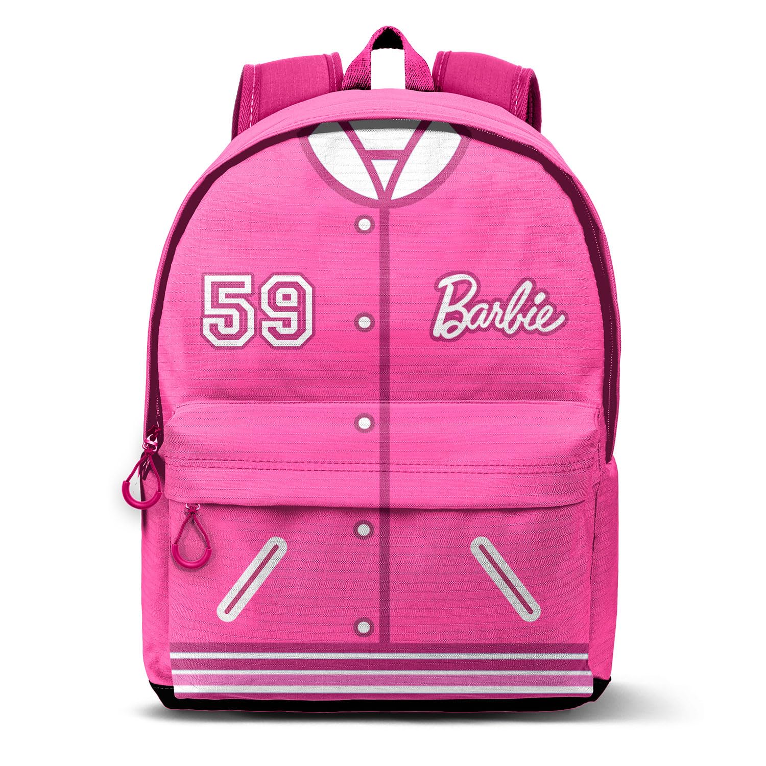 Karactermania Barbie Varsity-Fan HS Backpack 2.2, Pink, 31 x 44 cm, Capacity 24 L