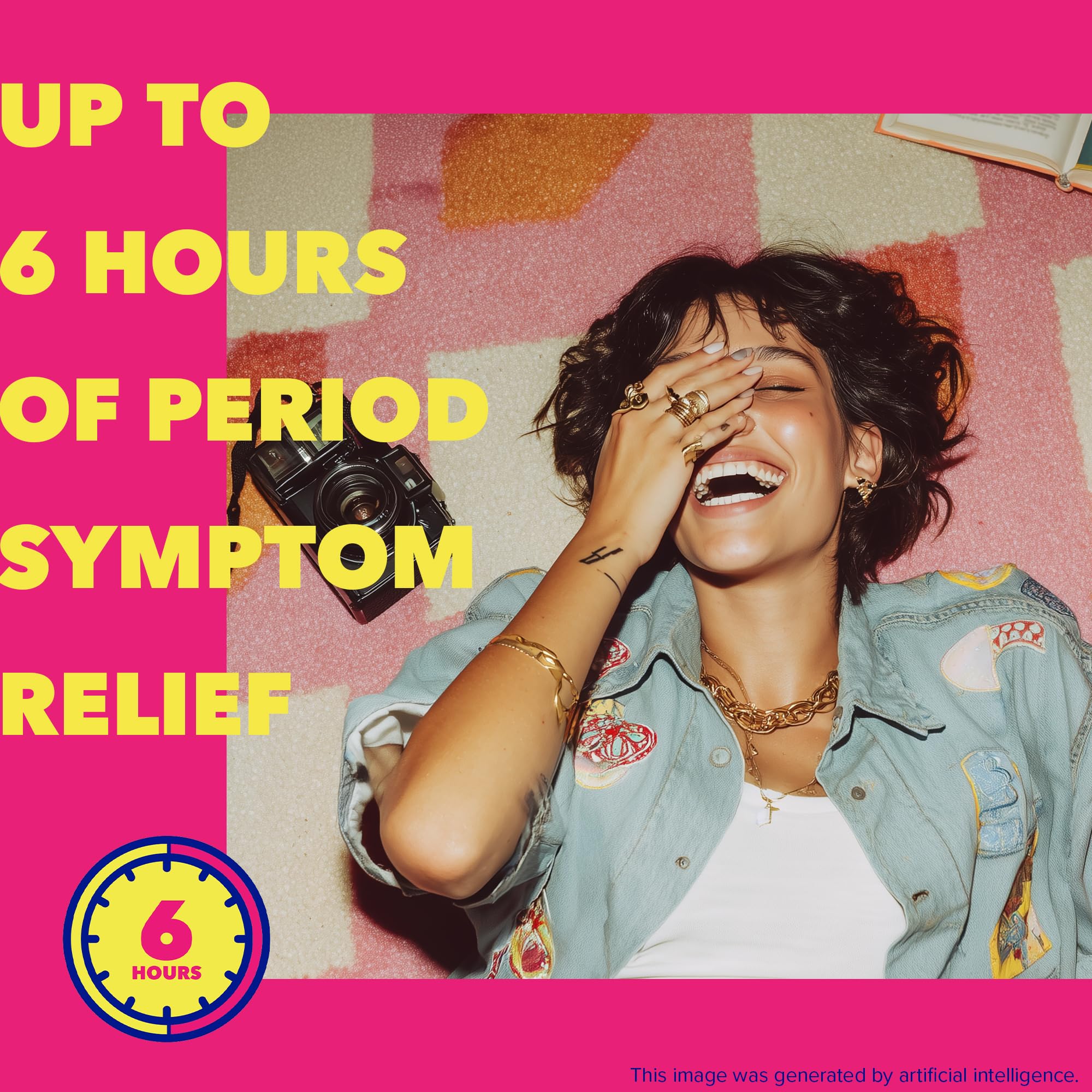 Midol Complete Menstrual Pain Relief Caplets, 40 Count - Provides Cramp, Headache, and Bloating Relief — Amazon image 6