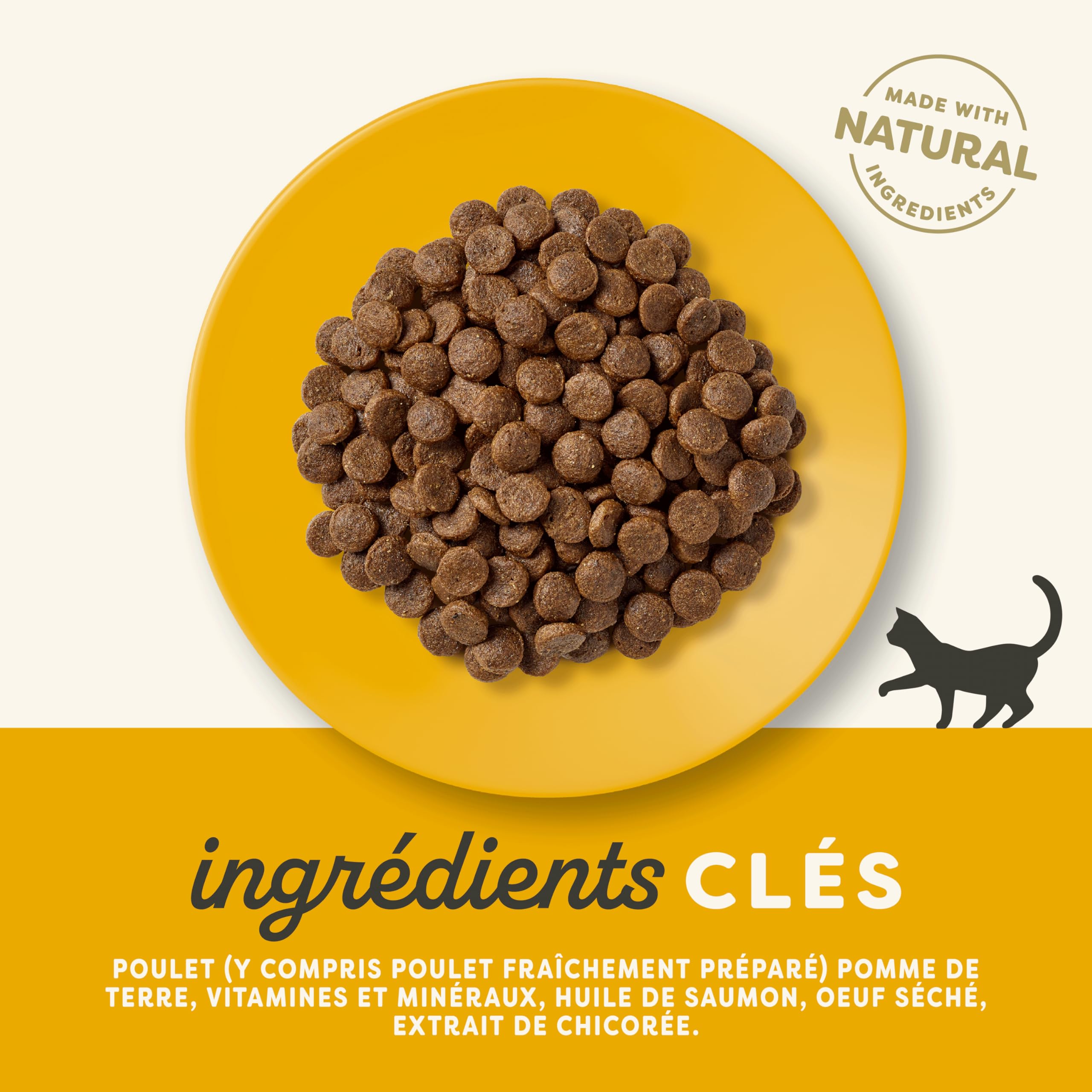 Applaws Complete Natural Grain Free Chicken Flavour Dry Cat Food for Adult Cats - Sac refermable de 2 kg