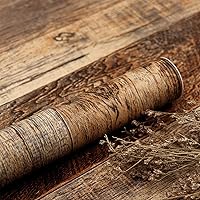 Vista 15 de TANONE Papel de contacto de madera para cocina, papel tapiz autoadhesivo extraíble, impermeable, papel de pared Shiplap de vinilo para armarios