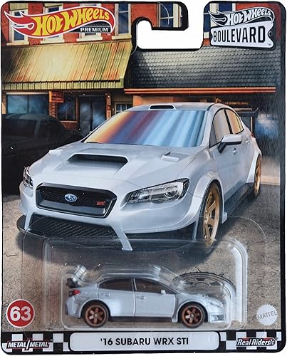 Hot Wheels Subaru WRX STI, Boulevard '16