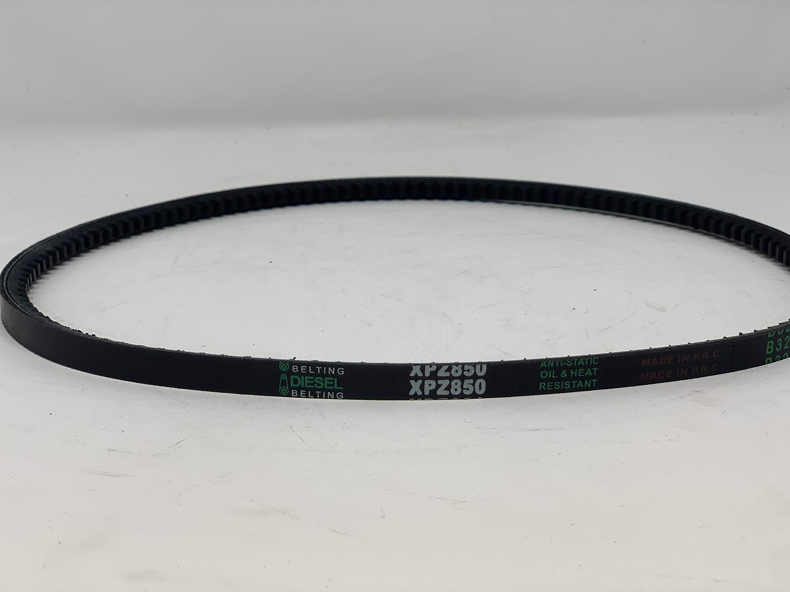 XPZ850 V-Belt 10mm x 850mm Outside Circumference Cogged Metric Narrow Wedge