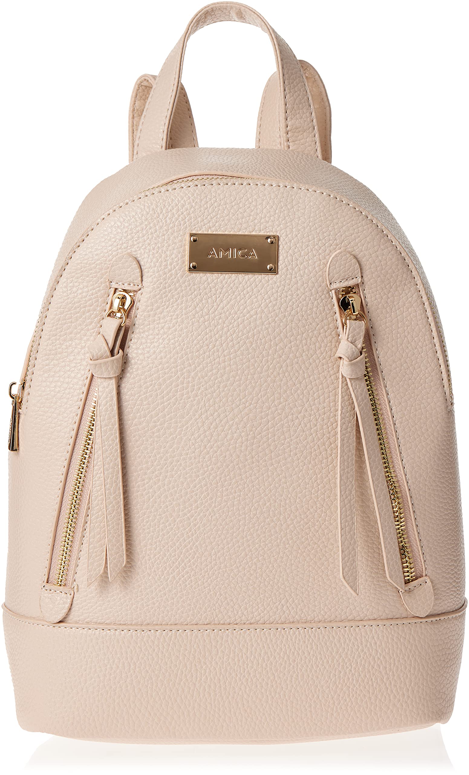 AMICA Marta Women’s Travel Backpack Dual Compartments with Tassel Zip Puller