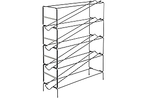 Winco CDR-4 Rack-A-Tiers 4-Tier Cup Dispensing Rack
