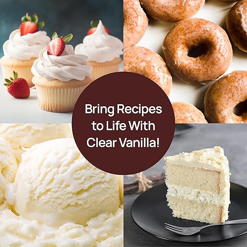 Miniatura 2 de LorAnn Extracto de vainilla transparente (Art.)- Botella de 2 onzas