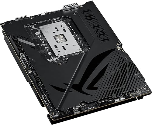 ASUS ROG Crosshair X870E Hero AMD ATX Motherboard, 18+2+2 Power Stages, DDR5, PCIe 5.0 Next-Gen GPU Support, Five M.2, Wi-Fi 7, USB4, AI Overclocking - 6