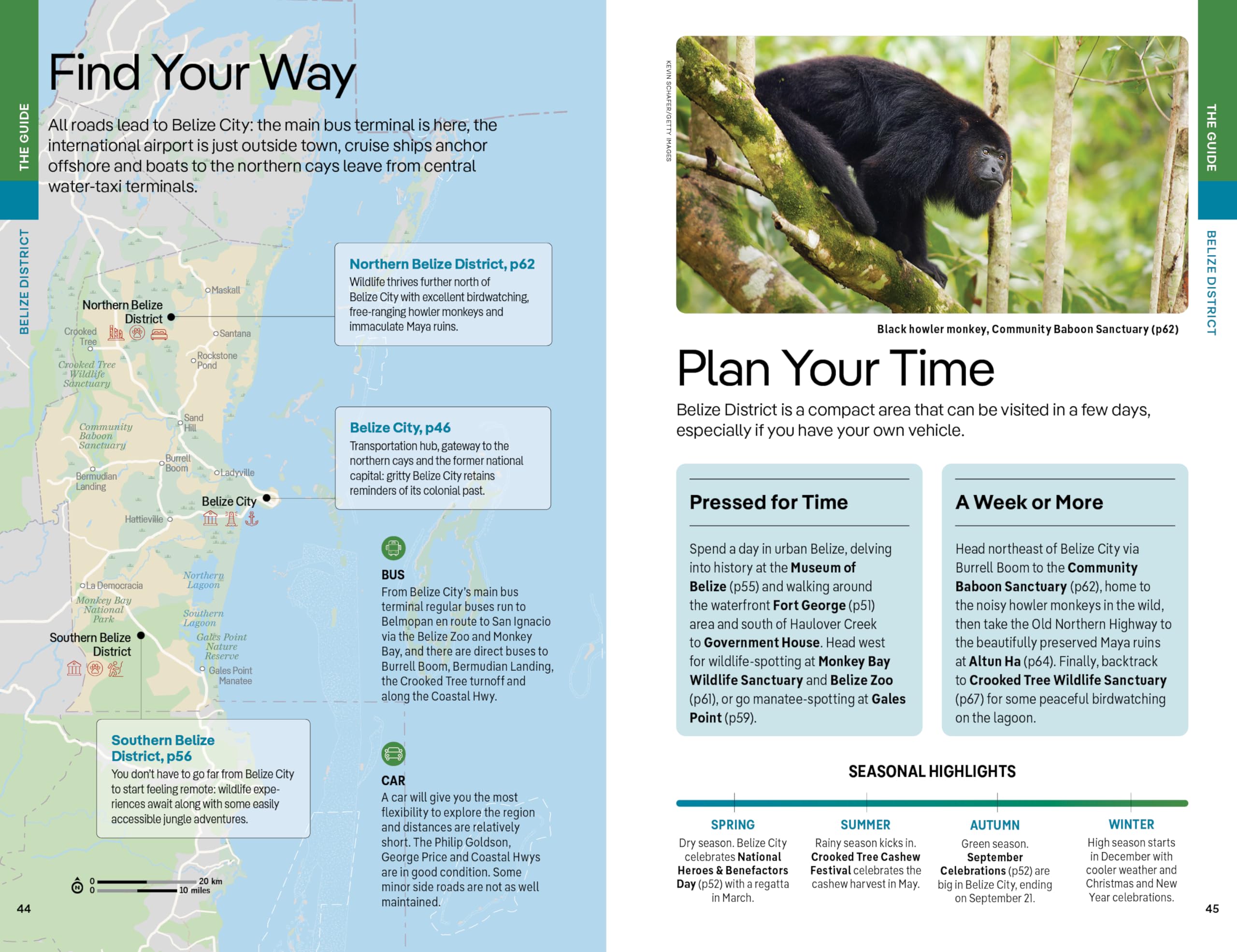 Lonely Planet Belize: Plan the Trip of a Lifetime | Detailed Itineraries & Maps | Insider Tips | Covers Belize District, Northern Cays, Northern Belize and more