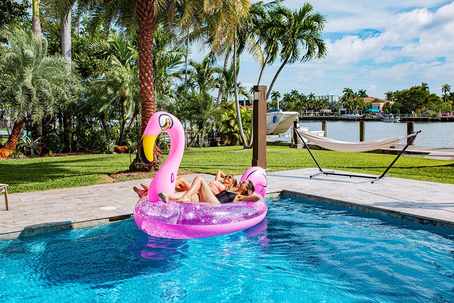 Snapklik.com : Poolcandy Gigantic Inflatable 2 To 3 Person Pool, Beach ...