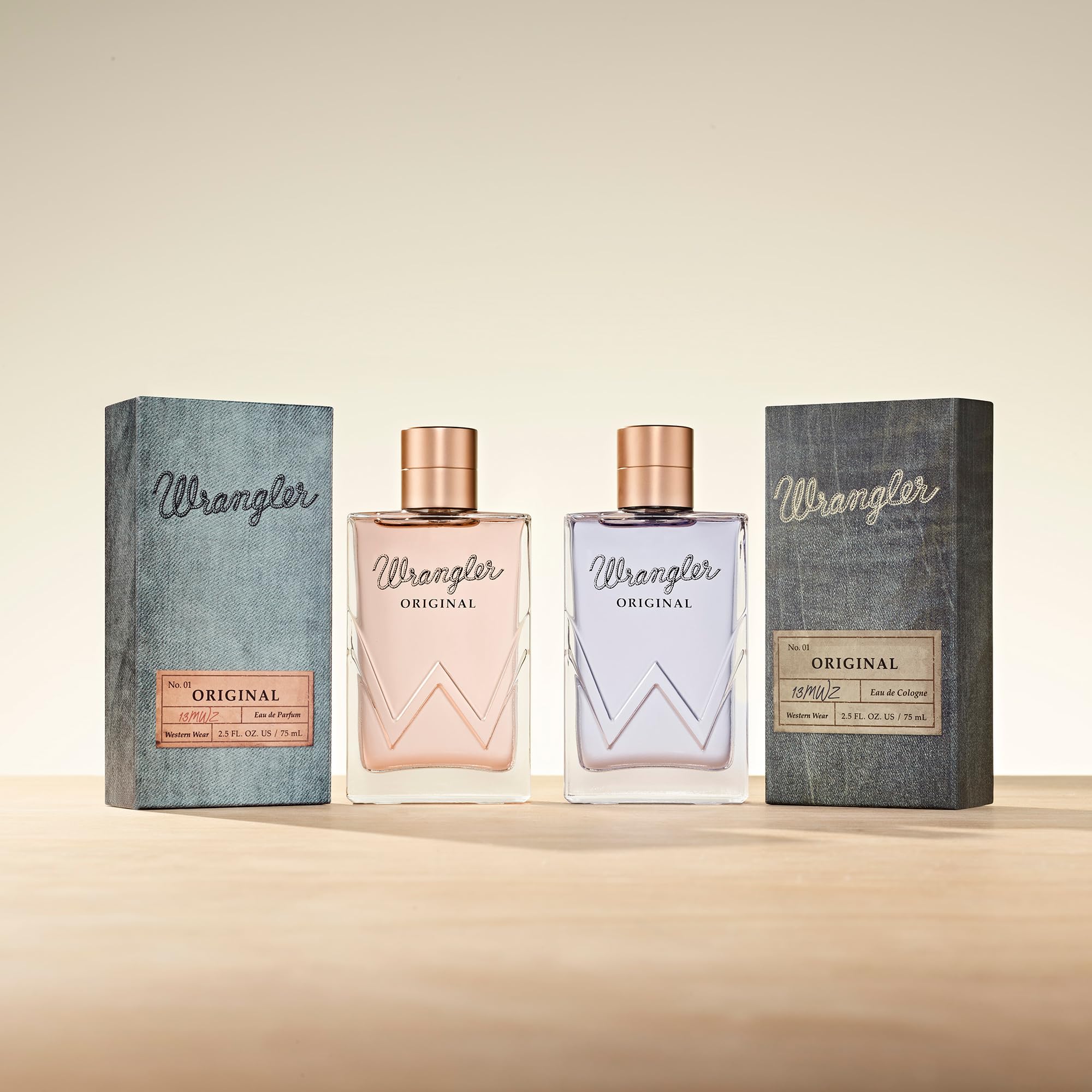 Wrangler 1947 Perfume by Tru Western, 2.5 fl oz, Jasmine, Denim, White Leather, and Amber Drops Scented Eau de Parfum: Wrangler Original Perfume
