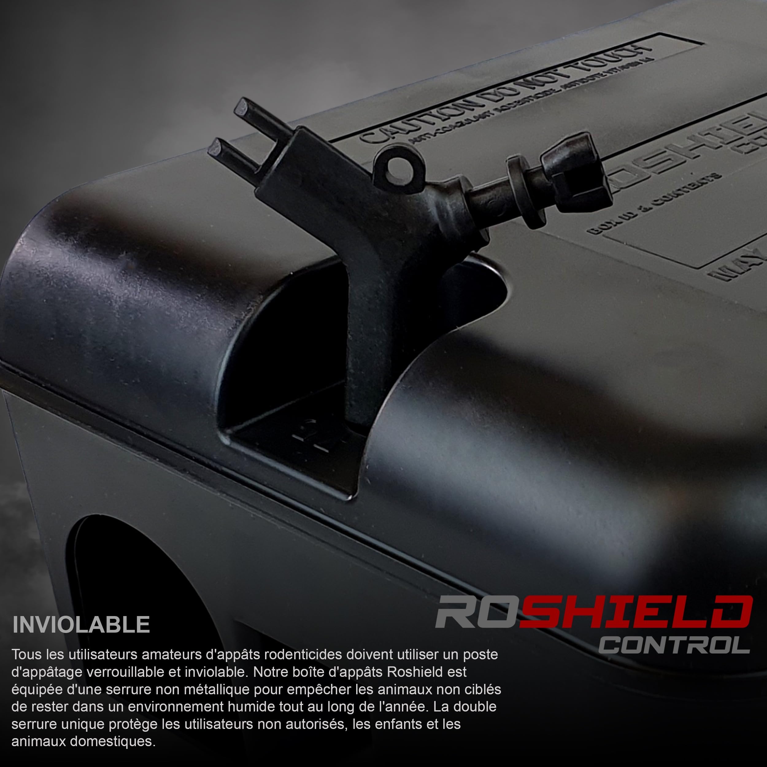 Roshield 2 x boîte protectrice pour pièges à Rats externes - Kit Anti-rongeurs et Anti-nuisibles pour Le Jardin, sans Poison - Qualité Professionnelle Verte