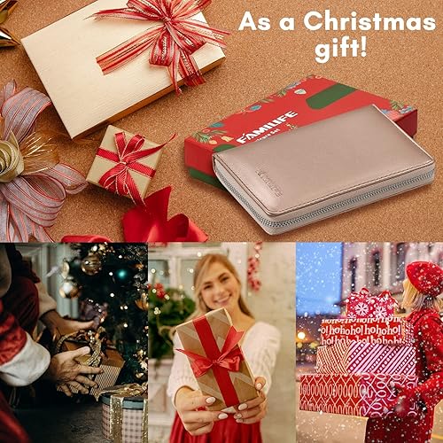 Miniatura 9 de FAMILIFE Juego de manicura, kit de manicura profesional, juego de 13 piezas de acero inoxidable y 11 en 1, regalo de Navidad para mujeres y hombres,