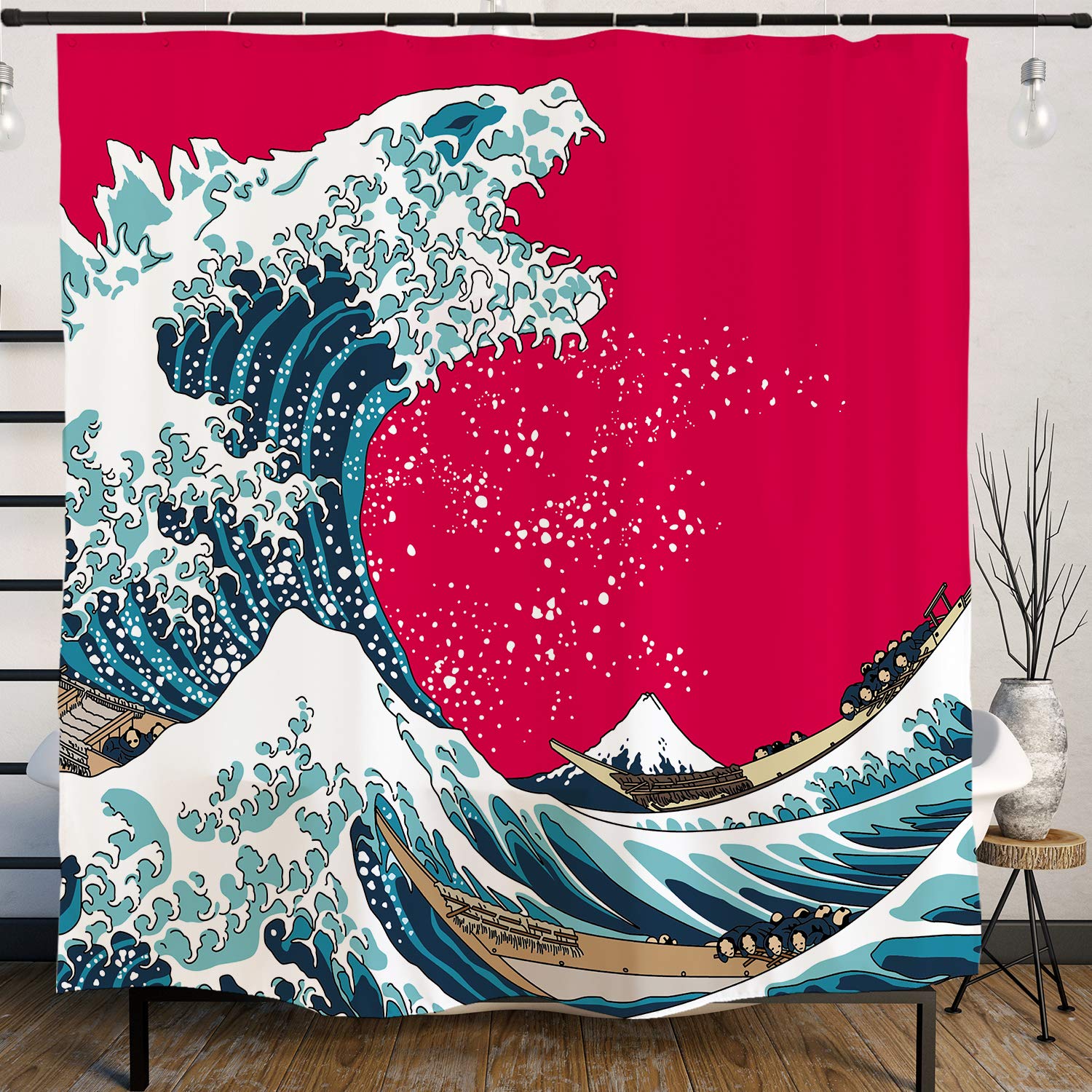 Anime Shower Curtains Curtains & Drapes