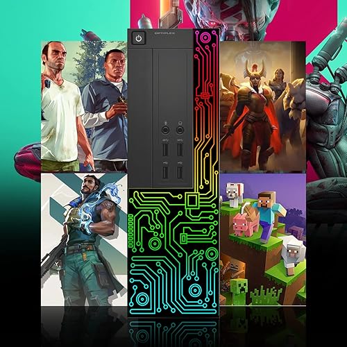 Miniatura 5 de Dell Optiplex - Computadora de escritorio pequeña SFF PC  Intel i5 de cuatro núcleos 32GHz  RAM DDR3 de 16 GB  SSD de 512 GB  Monitor de 24 pulgadas