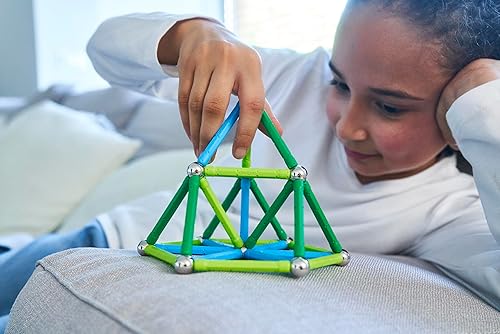 Miniatura 3 de Geomag Juguetes magnéticos clásicos para niños a partir de 8 años, 60 imanes educativos STEM para niños, bloques magnéticos hechos en Suiza,